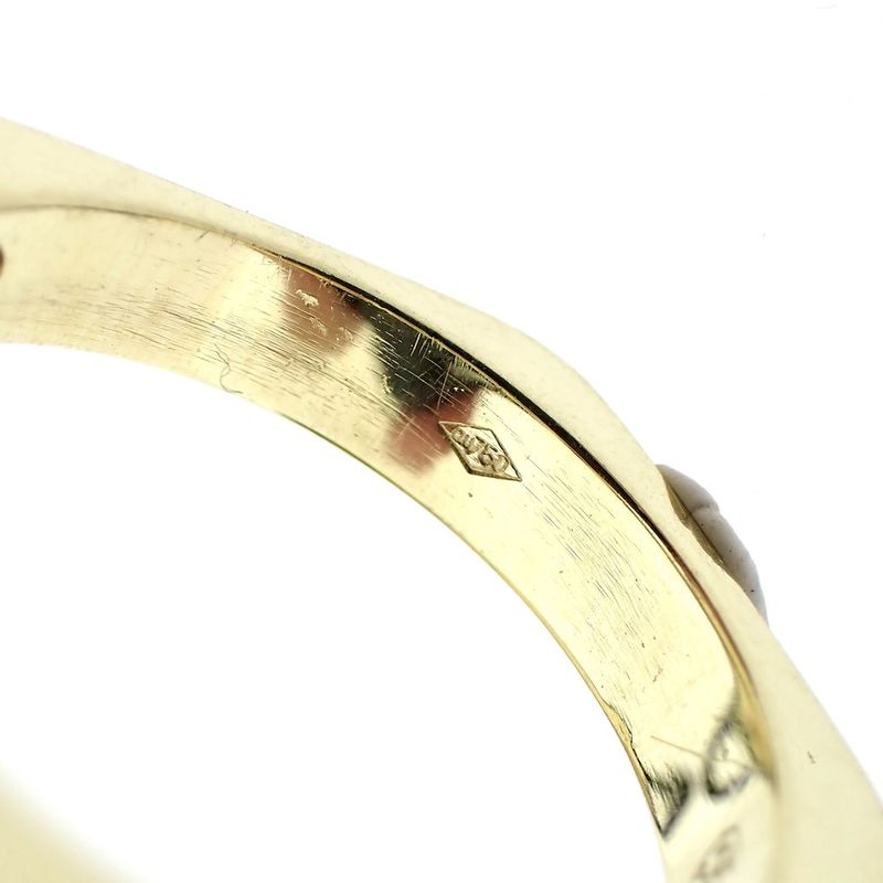 Image 7 of 18K Gold Exclusive Ring | 0.64 ct. Diamond & Ruby