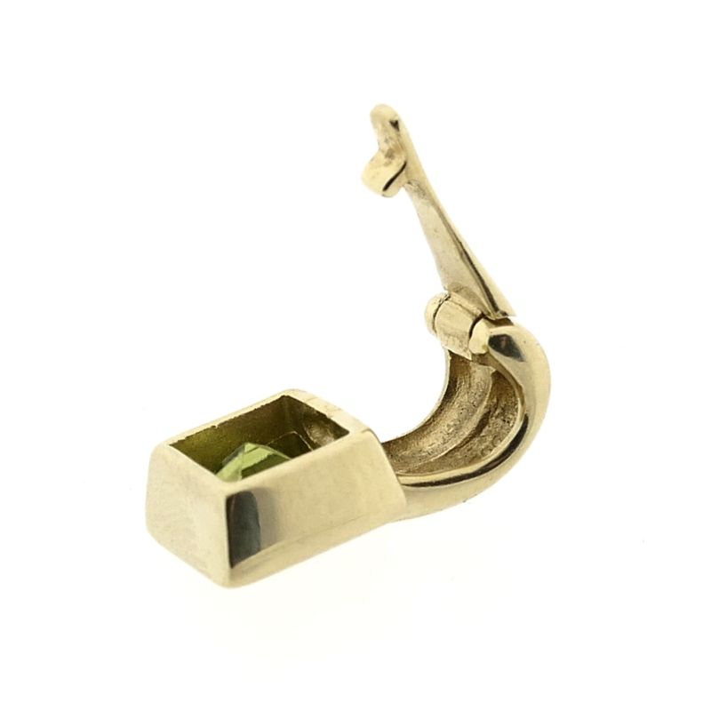 Image 6 of Gouden hanger met peridoot
