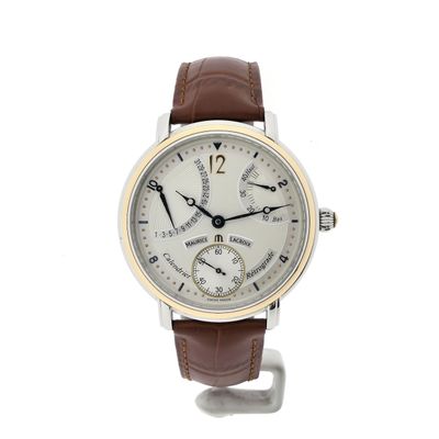 Image 1 of Maurice Lacroix Masterpiece Retrograde 76840; 18k gold/steel men's watch