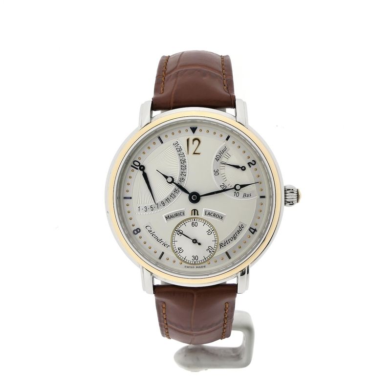 Image 1 of Maurice Lacroix Masterpiece Retrograde 76840; 18k gold/steel men's watch