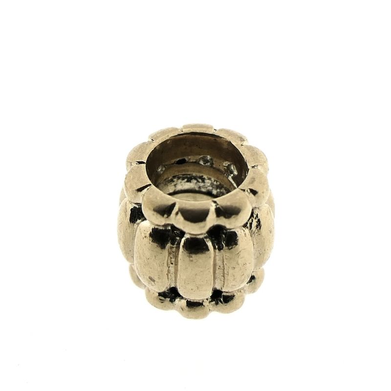 Image 3 of Pandora charm; Gold; Golden Barrow
