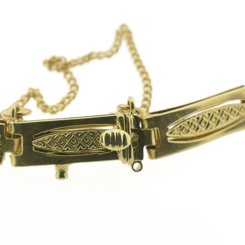 Image 5 of Golden fantasy link bracelet | 19 cm