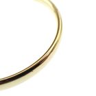 Image 6 of Gold smooth slave bracelet | Ø 60 mm