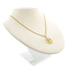 Image 6 of Gold zodiac sign pendant; Virgo