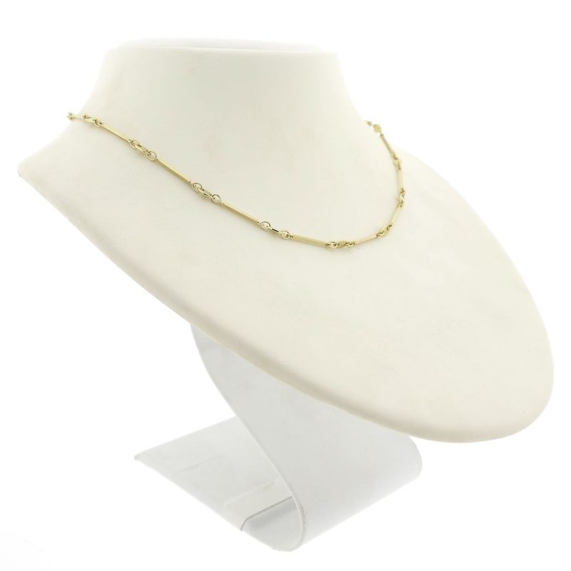 Image 3 of Gold chain with bars | 36.5 cm