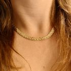 Image 9 of Gold Fantasy Link Chain; 14 Karat; 42.5 cm
