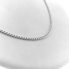 Image 6 of Silver gourmet link necklace | 69 cm