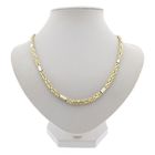 Image 1 of Two-tone gold king chain | 52.5 cm