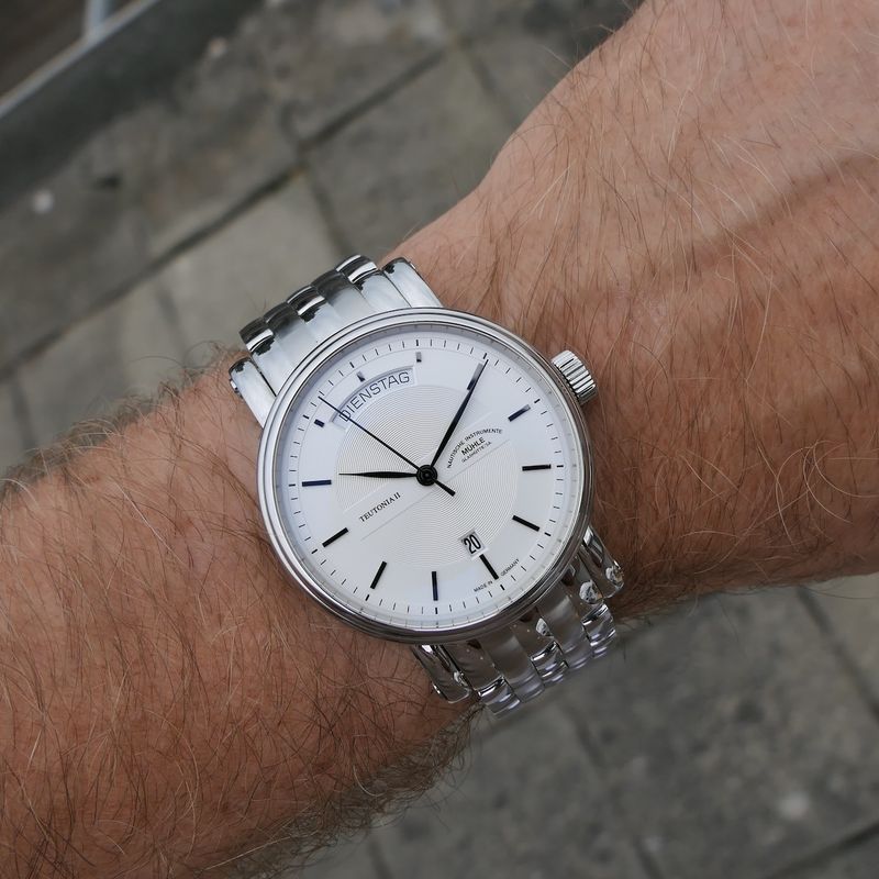 Image 20 of Mühle Glashütte Teutonia II M1-33-60; Automatic men's watch