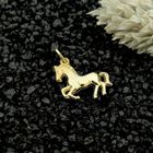 Image 2 of Gold pendant of a horse
