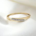 Image 7 of Gold bangle with 1.00 ct. diamond | Ø 56 mm