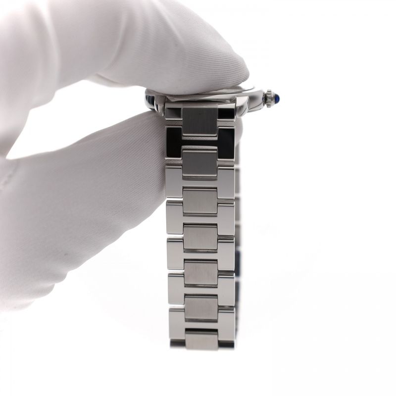 Afbeelding 10 van Cartier Ronde Solo 'Small' W6701004 3601; Dames Horloge