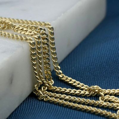 Image 2 of Gold gourmet link chain