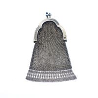 19th century silver purse/wallet