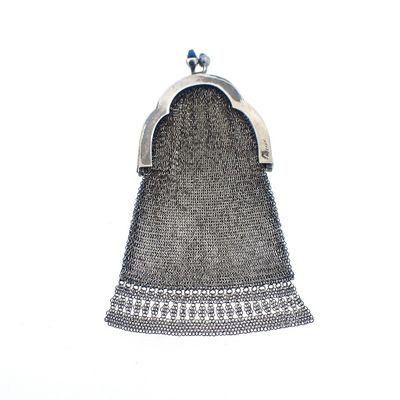 19th century silver purse/wallet Image 1 of 19th century silver purse/wallet