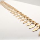 Image 4 of Gold women's necklace; Vintage | 45 cm