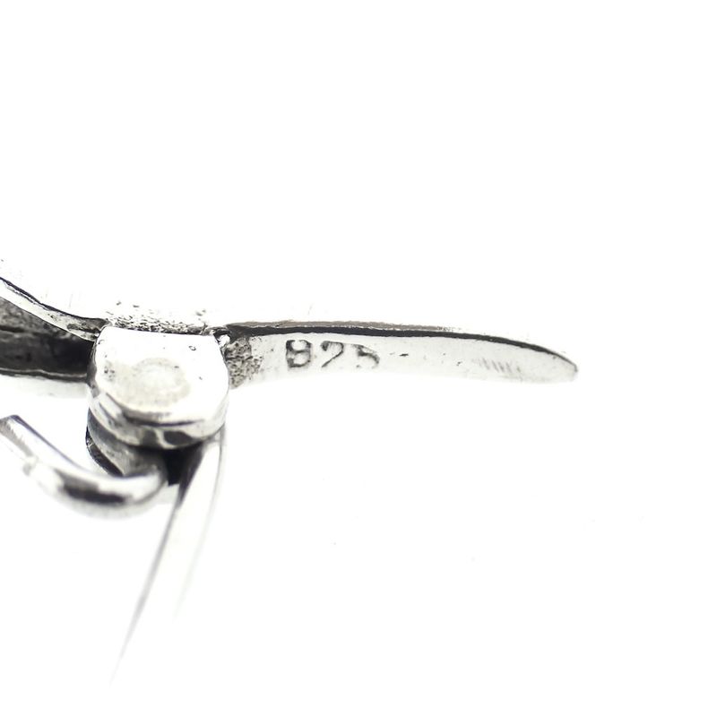 Image 6 of Silver dinosaur brooch
