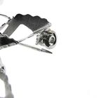 Image 8 of 8 Ct. floral brooch with pearl