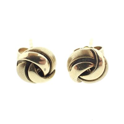 Image 2 of Gold stud earrings