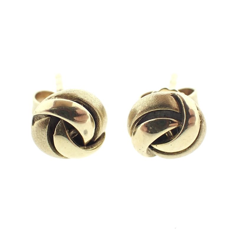 Image 2 of Gold stud earrings