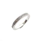 Image 1 of White gold ring with diamond | 0.15 ct.