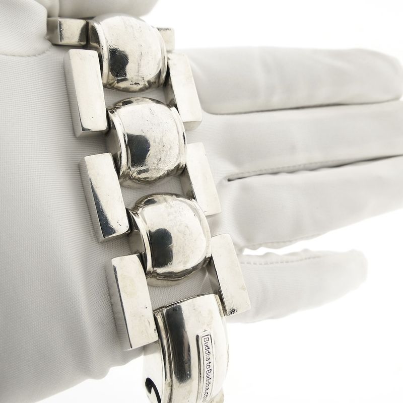 Image 6 of Silver Buddha to Buddha bracelet; Batul