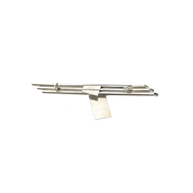 Image 3 of Silver Modern Fantasy Brooch