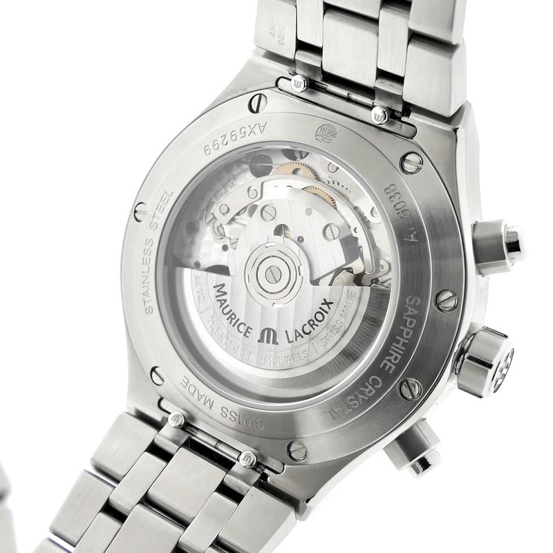 Image 10 of Maurice Lacroix AIKON Automatic AI6038-SS02-131-1; Chronograph men's watch