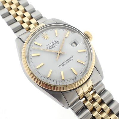Rolex Datejust 1601; Gold/steel watch Image 1 of Rolex Datejust 1601; Gold/steel watch