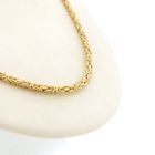 Image 6 of Gold square king chain | 61.5 cm