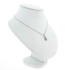 Image 5 of White gold pendant with diamond; 0.32 ct.