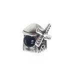 Image 3 of Pandora Moments charm; Silver; Windmill