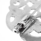 Image 8 of Silver brooch | Floral design