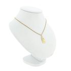 Image 9 of 8 carat Taurus zodiac sign pendant.