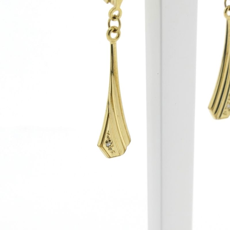 Image 4 of 8 Ct. Earrings with diamond | 0.10 ct.