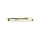 Afbeelding 10 van Vintage gouden abstracte broche met zirconia