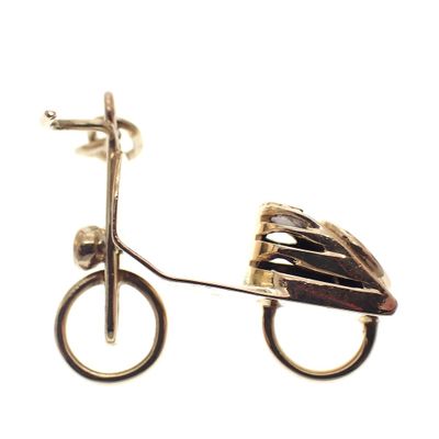 Image 1 of Gold pendant of a Vespa