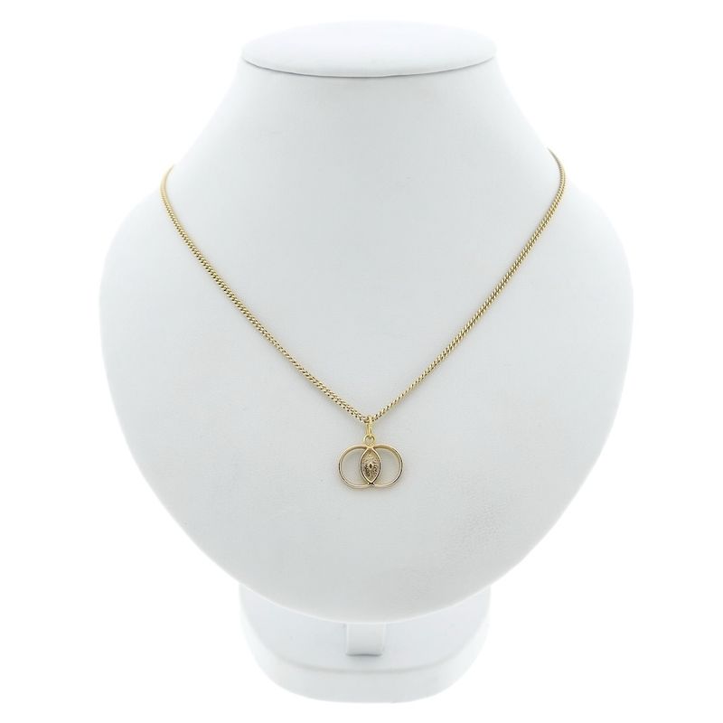 Image 4 of Golden subtle pendant; Connectedness