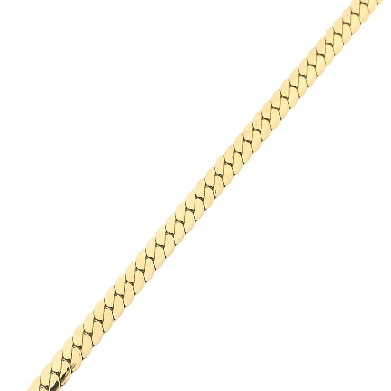 Image 7 of Golden Flat Gourmet Link Bracelet
