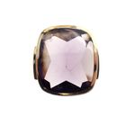 Image 4 of Gold men's ring with synthetic sapphire