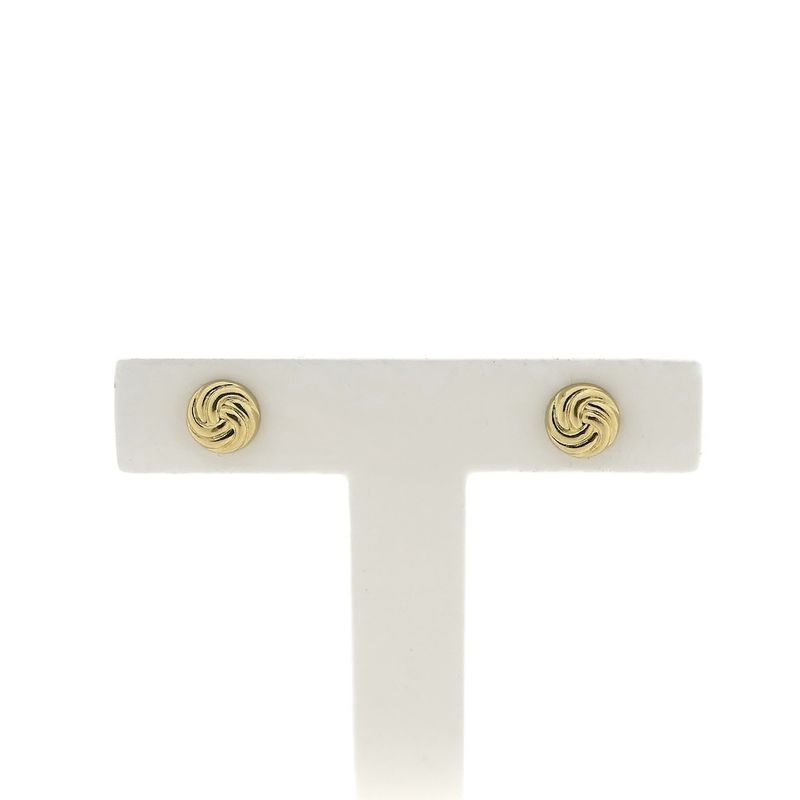 Image 1 of Golden subtle stud earrings
