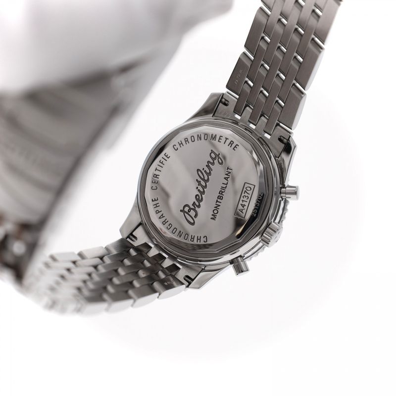 Image 12 of Breitling Montbrillant Chronograph 38mm A41370; Automatic Watch
