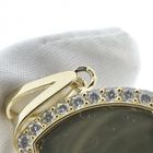 Image 6 of Gold pendant with the head of Medusa and zirconia