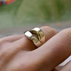 Image 9 of Two-tone gold fantasy ring