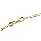 Image 5 of Gold navy/gourmet link necklace | 40.5 cm