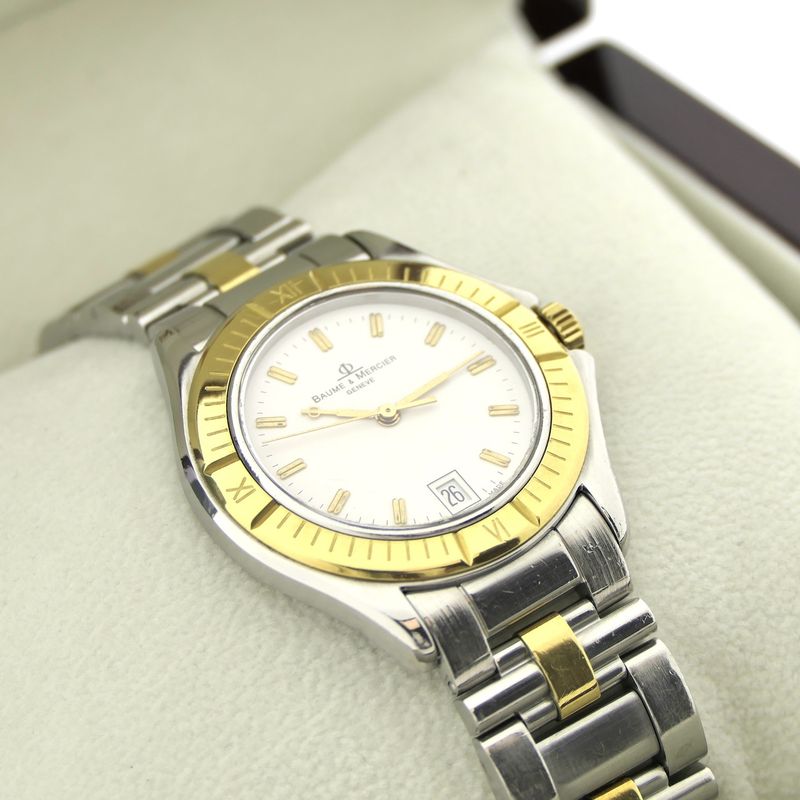 Image 18 of Baume & Mercier Malibu MV045045; Vintage bi-color men's watch