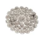 Image 3 of Silver round Zeeland Goese button brooch | Ø 33.0 mm