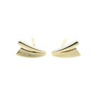 Image 9 of Two-tone gold stud earrings