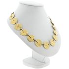 Image 3 of Two-tone gold fantasy link necklace