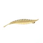 Image 1 of Gold feather brooch